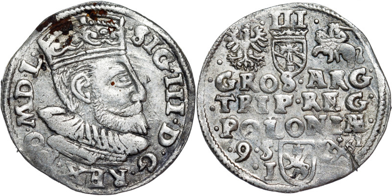 POLEN. KÖNIGREICH. Sigismund III Vasa

3 Groschen 1595 Posen / Poznań

Iger ...