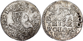 Poland – Sigismund III Vasa Groschen (Trojak) 1596 IF