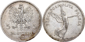 Poland – II Republic 5 Zloty 1928 Nike