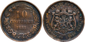 Bulgaria – Boris III, 10 Stotinki 1881