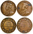 Canada – George V, One Cent 1911 and 13