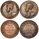 Canada – George V, One Cent 1915 and 16