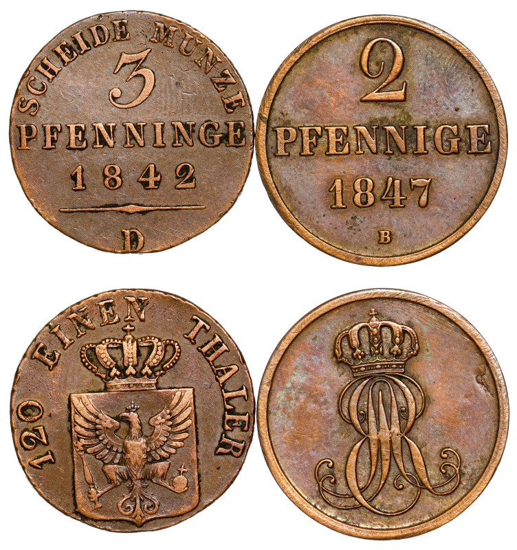 German States – LOT – 2 pcs

EF-/VZ-

aEF