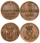 German States – LOT – 2 pcs