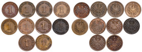 German States – LOT – 10 pcs