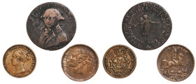 Great Brittain – Token LOT – 3 pcs