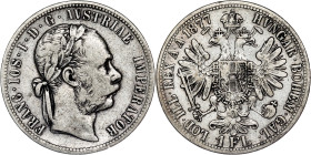 Franz Joseph I. (1848-1916) Gulden 1877