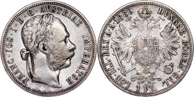 Franz Joseph I. (1848-1916) Gulden 1886
