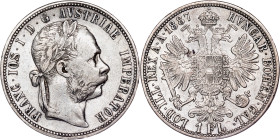 Franz Joseph I. (1848-1916) Gulden 1887