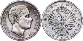 Italian States - SAVOIA - Vittorio Emanuele III (1900-1943) - Lira 1902 Aquila