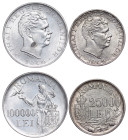 Romania – Silver LOT – 2 pcs