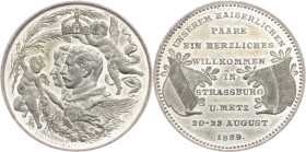 Germany – Strasbourg, Medal 1889, Oertel Berlin