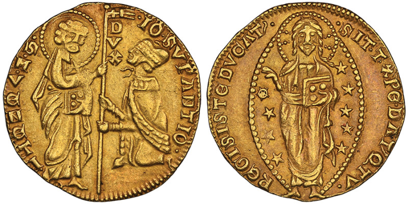 Venezia
Giovanni Soranzo 1312-1327
Zecchino, AU 3.53 g.
Ref : Paolucci 1 (R2), F...