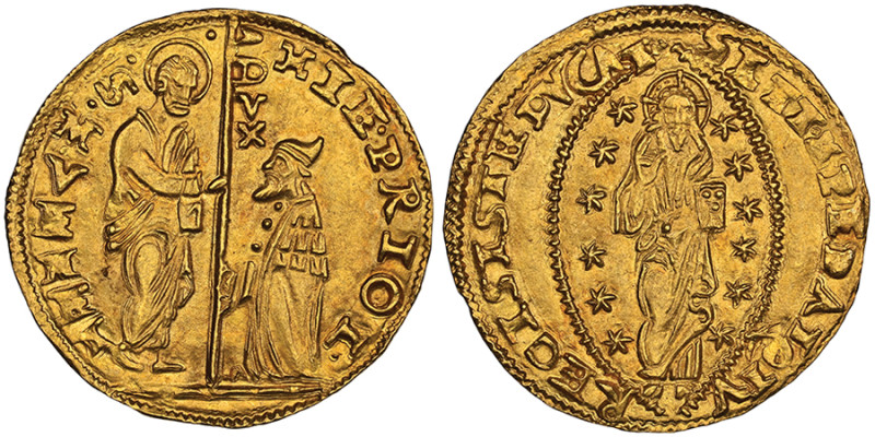 Venezia
Gerolamo Priuli 1559-1567
Zecchino, ND, AU 3.48 g. 
Ref : Paolucci 1, Fr...