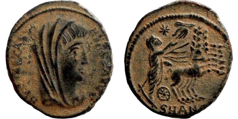 Divus Constantinus I, died 337. Follis

16mm 1,85g