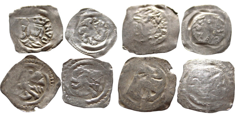 Lot Silver Medieval coins LOT SOLD AS IS, NO RETURNS