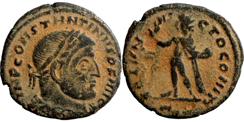 Constantinus I. (306-337 AD). Æ Follis

18mm 2,82g

Artificial sand patina