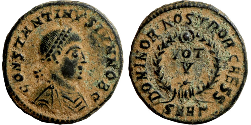 Constantine I DOMINOR • NOSTROR • CAESS, Ticium

17mm 2,59g