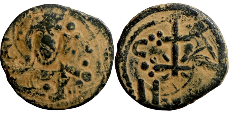 *Very Rare* Usurper Nikephoros Bryennios (1077–1078), Follis. Thesalonica. Obver...