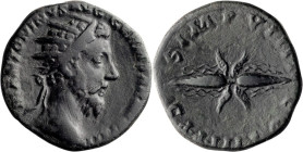 Marcus Aurelius. Dupondius; Marcus Aurelius; 161-180 AD, 177 AD, Dupondius, 9.37g. Bust var. of BM-1642. Obv: M ANTONINVS AVG GERM SARM TR P XXX[I] He...
