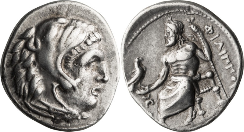 Macedonia, Philip III, 323-317 BC. Drachm; Macedonia, Philip III, 323-317 BC; Sa...