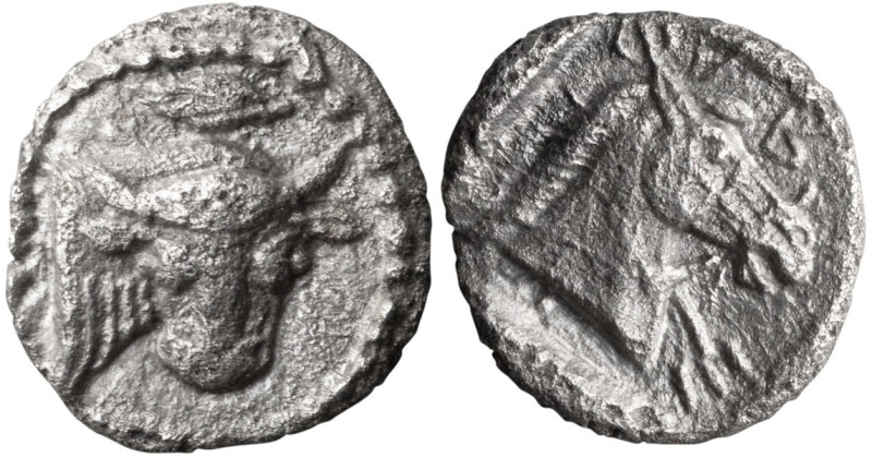 Thessaly, Pharcadon Obol. ; Thessaly, Pharcadon Obol; c. 462/1-460 BC, Obol, 0.8...