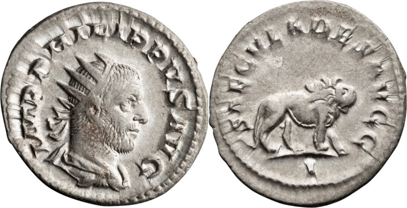 Philip I. Antoninianus; Philip I; 244-249 AD, Rome, 248 AD, Antoninianus, 4.10g....