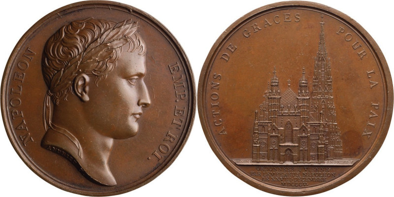 France, Napoleon I. 1804-1814, 1805, Medal, UNC; France, Napoleon I. 1804-1814, ...