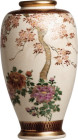 Japanese Satsuma Vase; Japanese Satsuma Vase, ca. late 19th to early 20th Century AD. This is a wonderful representative of Japanese Satsuma porcelain...