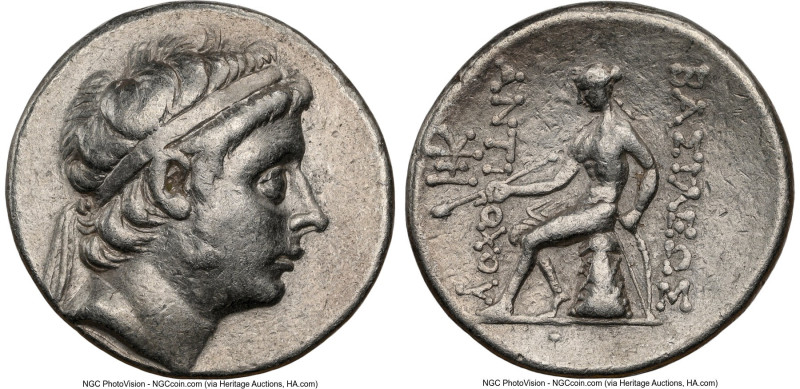 SELEUCID KINGDOM. Antiochus III the Great (222-187 BC). AR tetradrachm (28mm, 1h...
