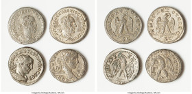 ANCIENT LOTS. Roman Provincial. Lot of four (4) AR tetradrachms. VG-VF. Includes: Four Roman Provincial AR tetradrachms, various emperors and types. S...