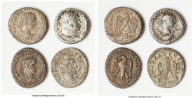 ANCIENT LOTS. Roman Provincial. Lot of four (4) AR tetradrachms. VG-Fine. Includes: Four Roman Provincial AR tetradrachms, various emperors and types....