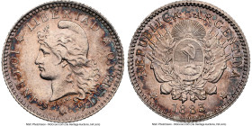 Republic 10 Centavos 1883 AU58 NGC, KM26. HID09801242017 © 2024 Heritage Auctions | All Rights Reserved