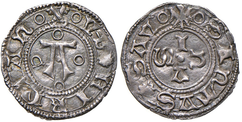 Fermo. Anonime pontificie sec. XV. Bolognino AG gr. 0,65. CNI –. Muntoni 3. Berm...
