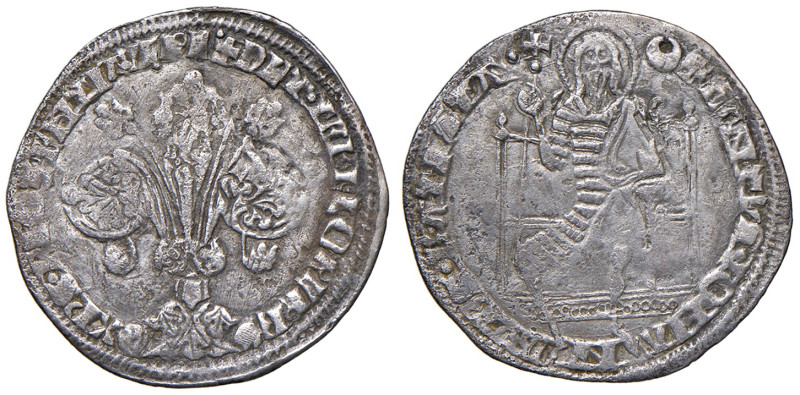 Firenze. Repubblica sec. XIII-1532. Emissioni del sec. XIV. Grosso da 30 denari ...