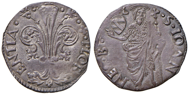 Firenze. Repubblica sec. XIII-1532. Emissioni del sec. XV. Grosso da 6 soldi e 8...