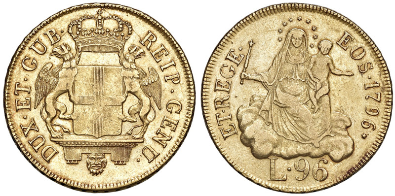 Genova. Dogi biennali e governatori della Repubblica (1528-1797). Serie della II...