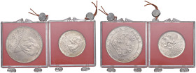 Cecoslovacchia. Repubblica (1918-1992). Da 100 e 20 corone 1972 AG. In astuccio originale. FDC