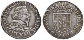 Francia. Ducato di Lorena. Carlo IV (1624-1675). Testone 1628 a nome di Francesco II (Nancy) AG gr. 8,60. KM 35 (Germania). Ex Asta del Titano 8/2001,...