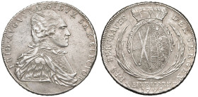 Germania. Sassonia. Federico Augusto I (1763-1806). Tallero 1794 (Dresda) AG gr. 27,95. Davenport 2703. Buon BB
