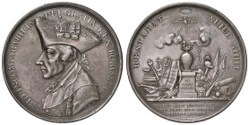 Germania. Prussia. Federico II il grande (1740-1786). Medaglia 1786 AG gr 25,48 Ø 45 mm. Opus: J.G. Holtzhey. Per la morte del re di Prussia. Henckel ...