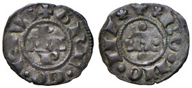 Gregorio XI (1370-1378). Bologna. Denaro MI gr. 0,44. Muntoni 18. Berman 210. Chimienti 61. MIR 232. Molto raro. BB