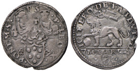 Leone X (1513-1521). Ancona. Giulio AG gr. 3,28. Muntoni 74. Berman 672. Dubbini-Mancinelli pag. 107 (7° tipo). MIR 679 (zecca della Marca Anconitana:...