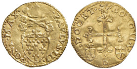 Paolo III (1534-1549). Bologna. Scudo del sole 1536 (armetta mons. Mario Aligeri Colonna vice legato) AV gr. 3,25. Muntoni 91. Berman 926c. Chimienti ...