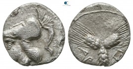 Apulia. Arpi circa 300-200 BC. Diobol AR