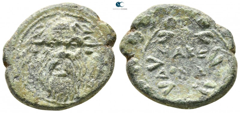Macedon. Under Roman Protectorate 167-165 BC. 
Bronze Æ

24 mm., 10,90 g.

...