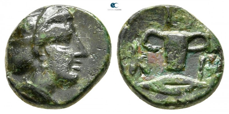 Thrace. Odrysian. Kersebleptes 359-340 BC. 
Bronze Æ

12 mm., 1,76 g.



...