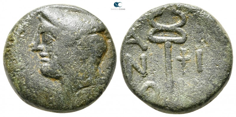 Thrace. Ainos circa 280-200 BC. 
Bronze Æ

19 mm., 8,34 g.



nearly very...