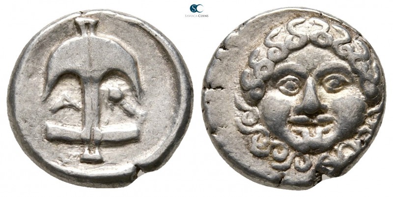 Thrace. Apollonia Pontica circa 500-300 BC. 
Drachm AR

13 mm., 2,87 g.


...