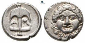 Thrace. Apollonia Pontica circa 500-300 BC. Drachm AR